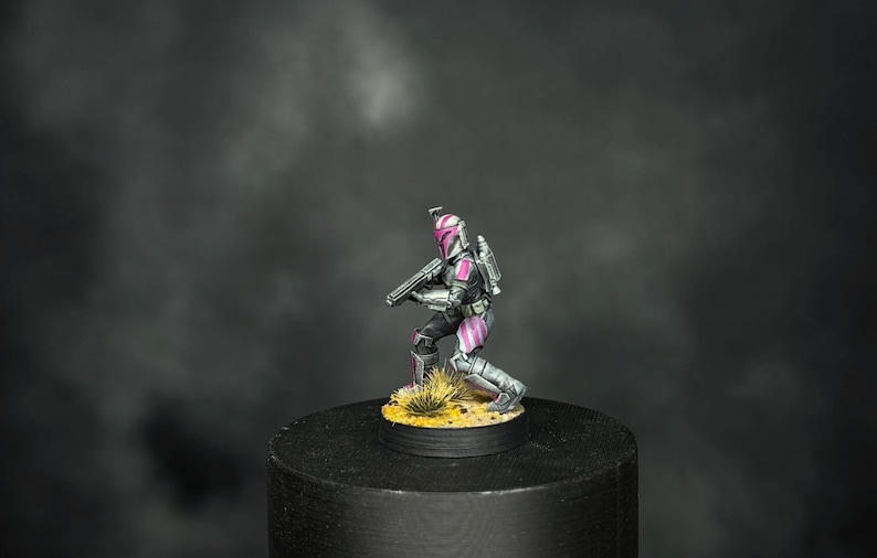 Clan Wren Mandalorian Clan Handpainted Legion Figures Set || 32mm 5 pieces Star Wars image 8