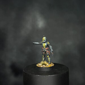 Clan Wren Mandalorian Clan Handpainted Legion Figures Set || 32mm 5 pieces Star Wars image 18
