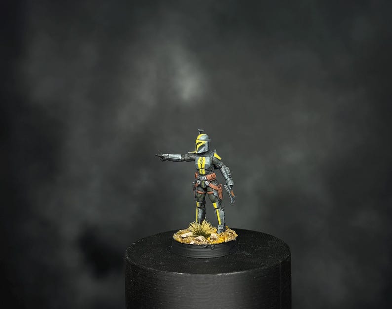 Clan Wren Mandalorian Clan Handpainted Legion Figures Set || 32mm 5 pieces Star Wars image 18