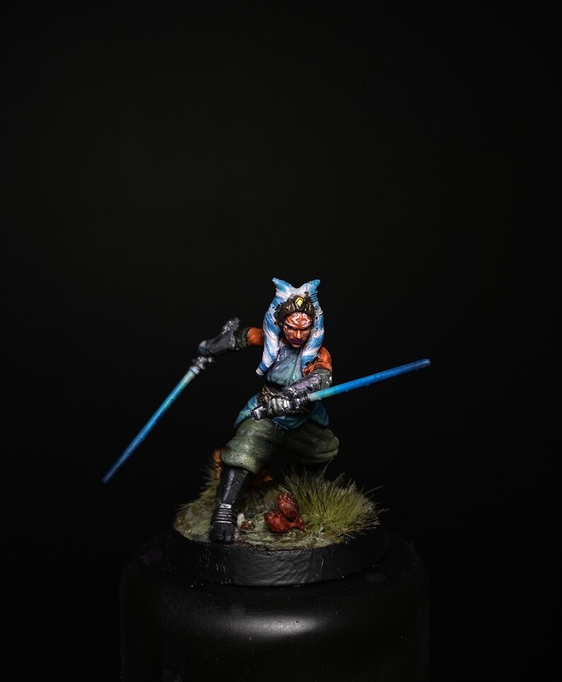 Ahsoka Tano Legion Scale Mini 32mm Figure Etsy