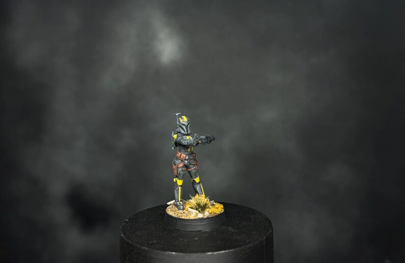 Clan Wren Mandalorian Clan Handpainted Legion Figures Set || 32mm 5 pieces Star Wars image 15