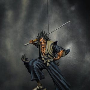 Zaraki Kenpachi Bleach  || 20 cm (8&quot;) Handpainted Display Figure