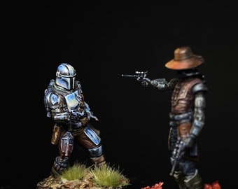 Mandalorian & Cad Bane Star Wars Legion Miniaturen