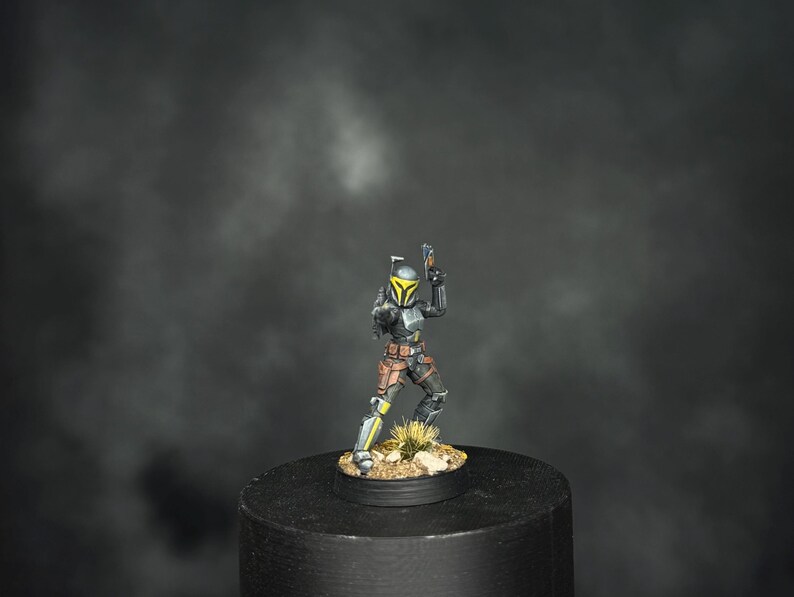 Clan Wren Mandalorian Clan Handpainted Legion Figures Set || 32mm 5 pieces Star Wars image 17