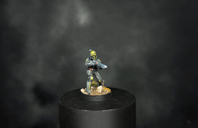 Clan Wren Mandalorian Clan Handpainted Legion Figures Set || 32mm 5 pieces Star Wars image 12