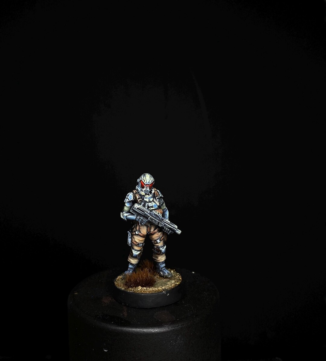 Unit 9 Miniatures Unit 9 Cyberpunk Commando Miniature || Cyberpunk || 32mm Figure - Etsy