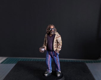 Dude Lebowski Handpainted Figure || 7/10/12/15 cm || The Big Lebowski Figure