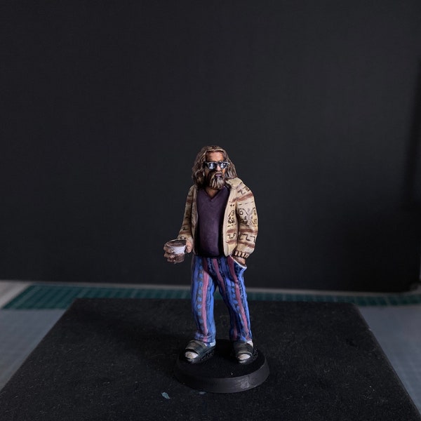 Dude Lebowski Handpainted Figure || 7/10/12/15 cm || The Big Lebowski Figure