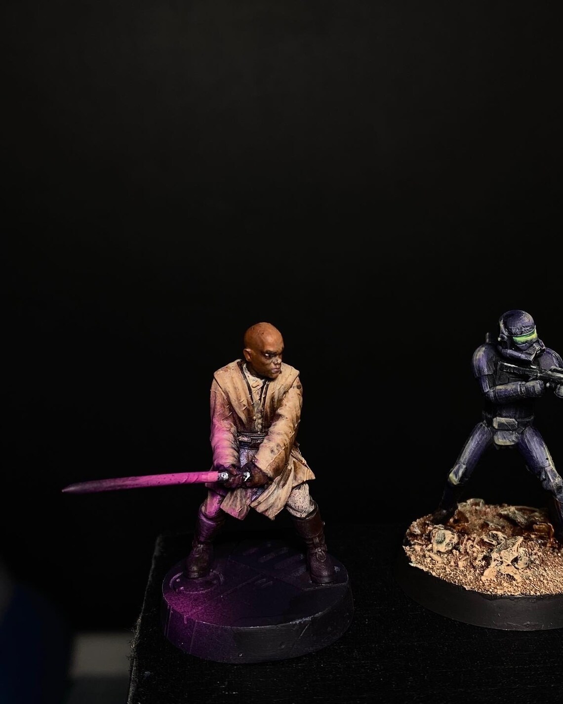 Mace Windu Legion Scale Star Wars 32mm Handpainted Etsy