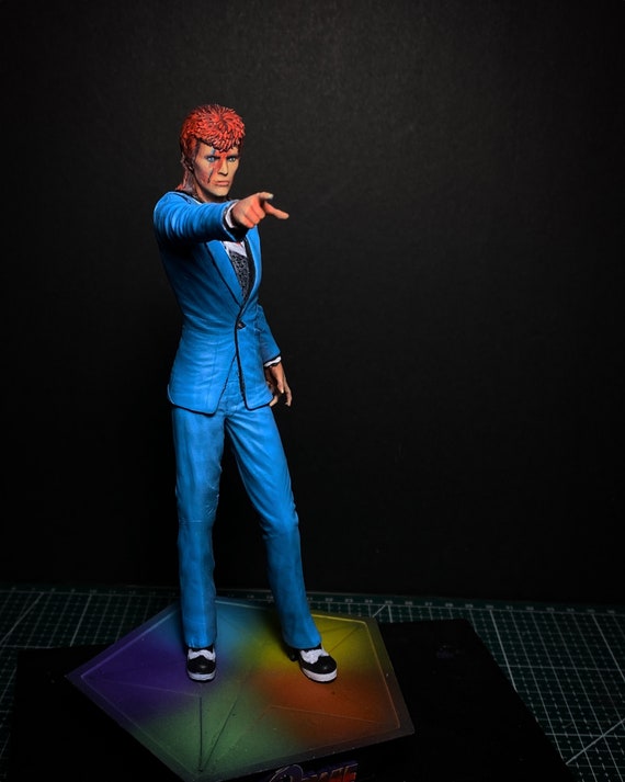 David Bowie Figure || 17cm (6,7') / 36cm (14”) Handpainted