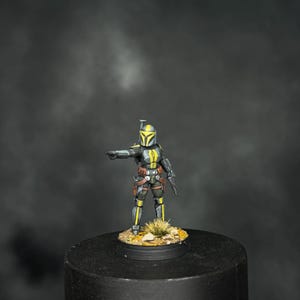 Clan Wren Mandalorian Clan Handpainted Legion Figures Set || 32mm 5 pieces Star Wars image 14