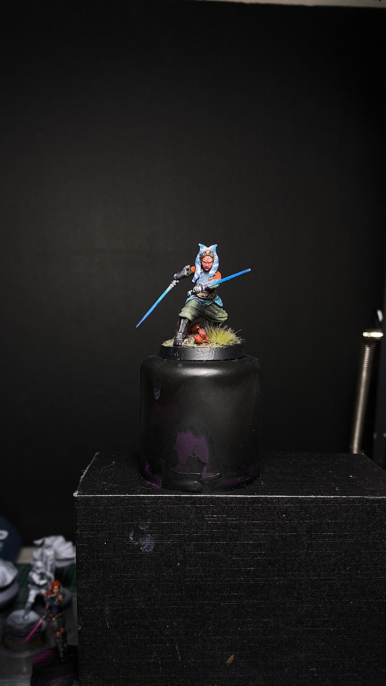 Ahsoka Tano Legion Scale Mini 32mm Figure Etsy