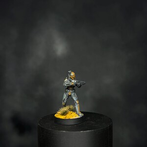 Clan Wren Mandalorian Clan Handpainted Legion Figures Set || 32mm 5 pieces Star Wars image 13