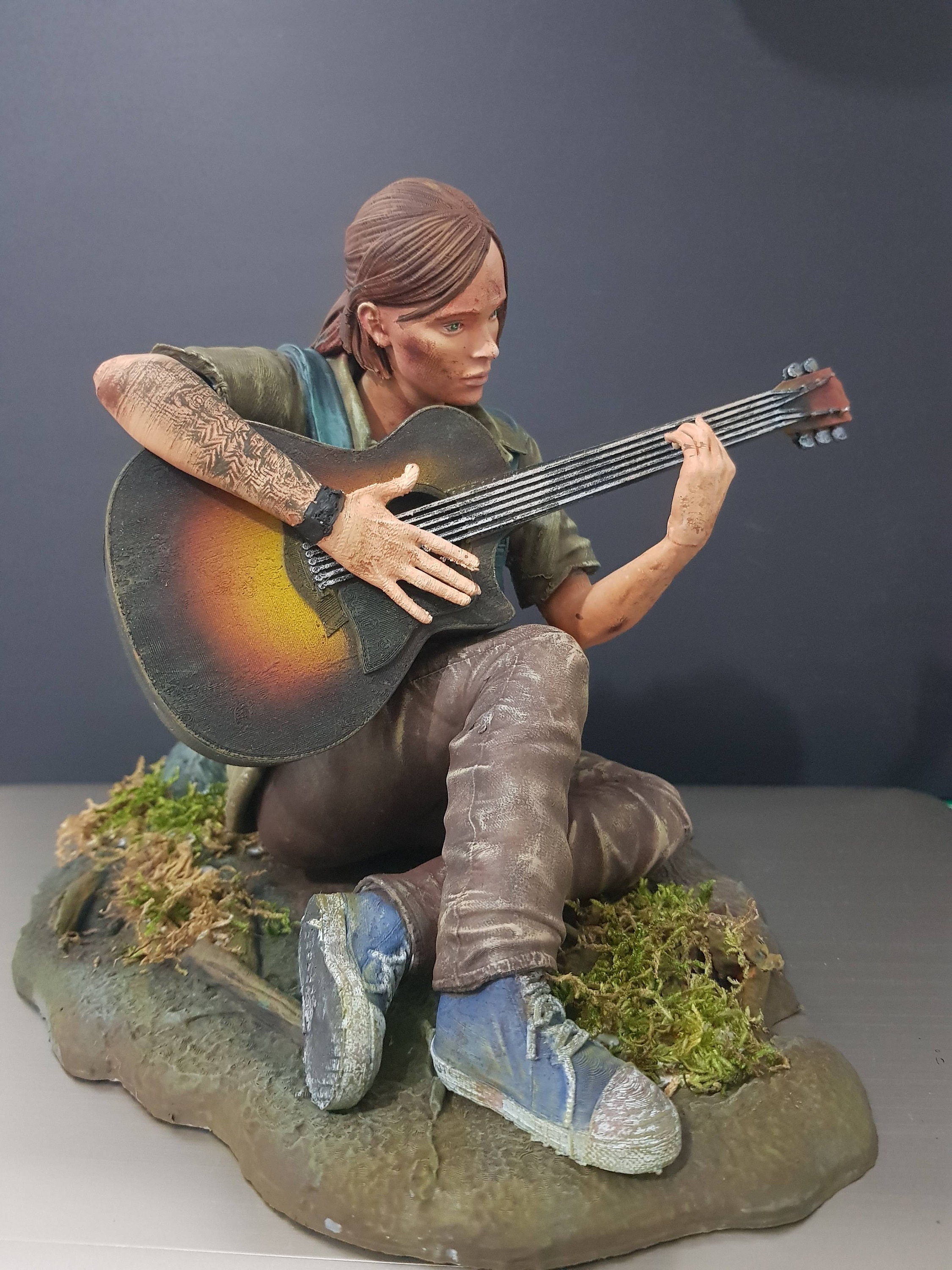 Ellie de the last of us , 3D estilo realista, cuerpo completo, c