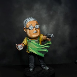 Mr. Sakamoto from Sakamoto Days  || 29 cm (11&quot;) Handpainted Display Figure