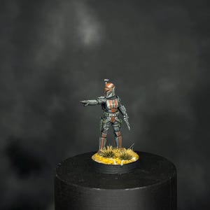 Clan Wren Mandalorian Clan Handpainted Legion Figures Set || 32mm 5 pieces Star Wars image 10