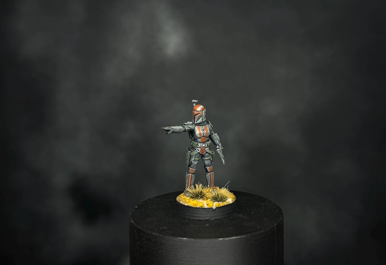Clan Wren Mandalorian Clan Handpainted Legion Figures Set || 32mm 5 pieces Star Wars image 10