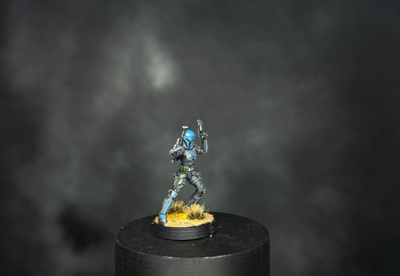 Clan Wren Mandalorian Clan Handpainted Legion Figures Set || 32mm 5 pieces Star Wars image 11