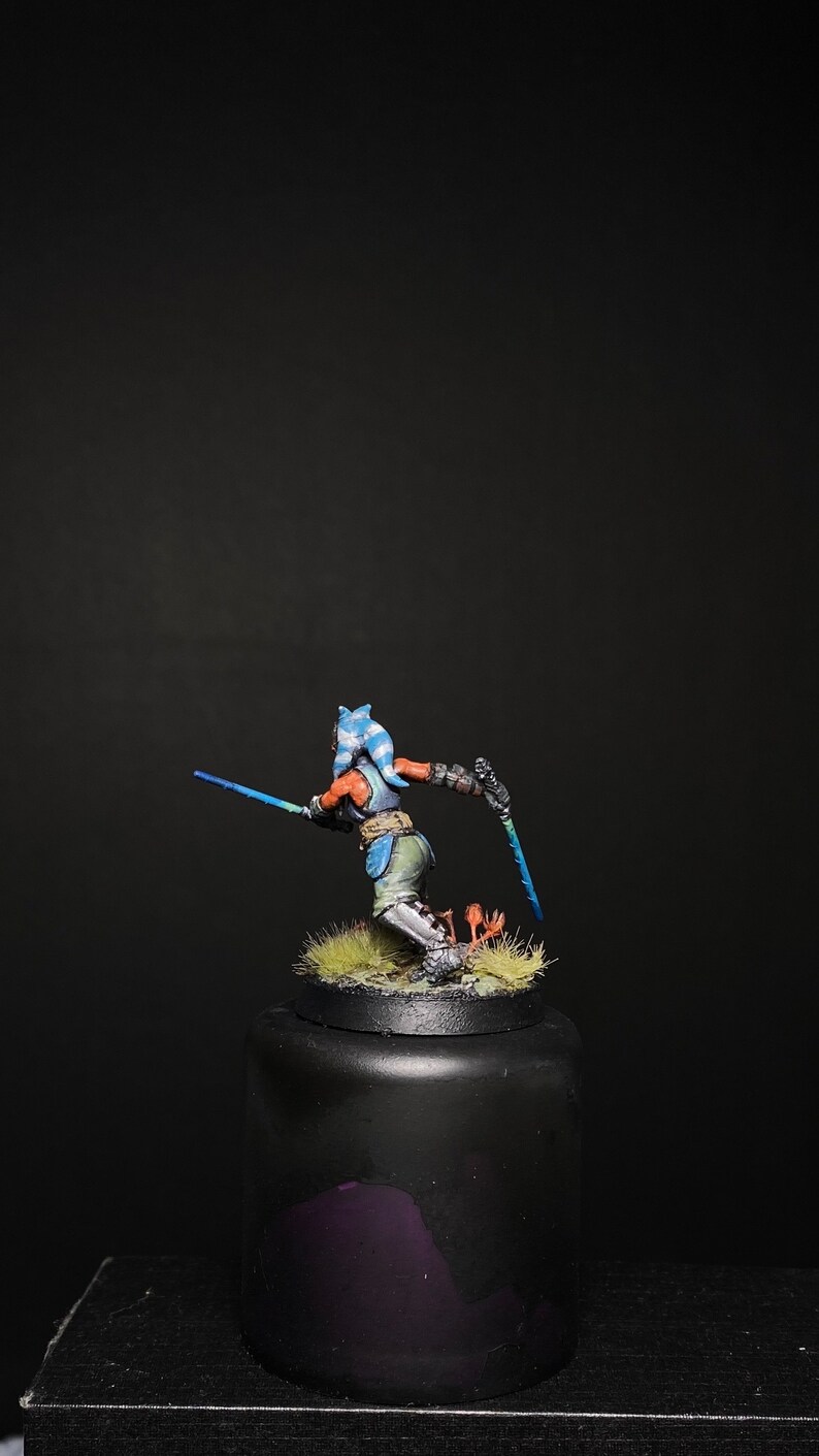 Ahsoka Tano Legion Scale Mini 32mm Figure Etsy