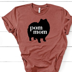 Pom Mom, Pomeranian Mom, Dog Mama Shirt, Pomeranian Shirt, Dog Mom Shirt, Gifts for Dog Mom, Fur Mama, Cute Dog Shirts, Toy Dog Breed
