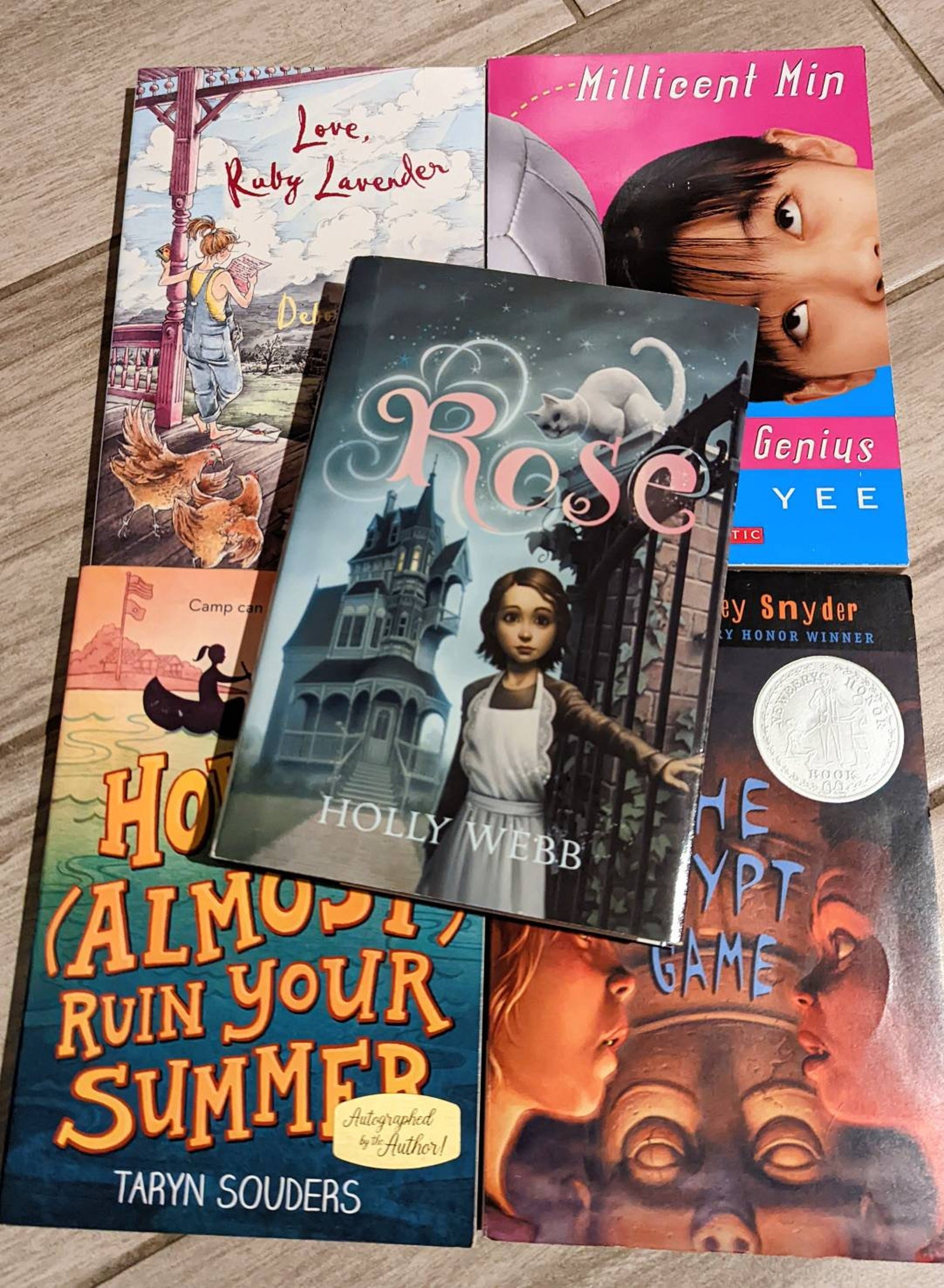 Mystery Preteen Girl Book Surprise Blind- Used Books Middle Grade ...