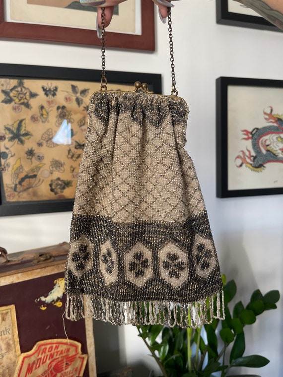 Antique Beaded Bag