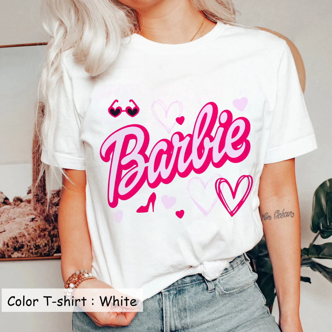 Camiseta Barbie Logotipo Clásico de Barbie Película Barbie para Hombre  Mujer vendido por Victoria Fomina, SKU 273796