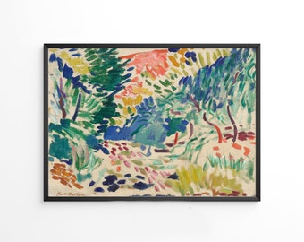 Famous Painting, Henri Matisse Wall Art, Vintage Painting, Digital Download
