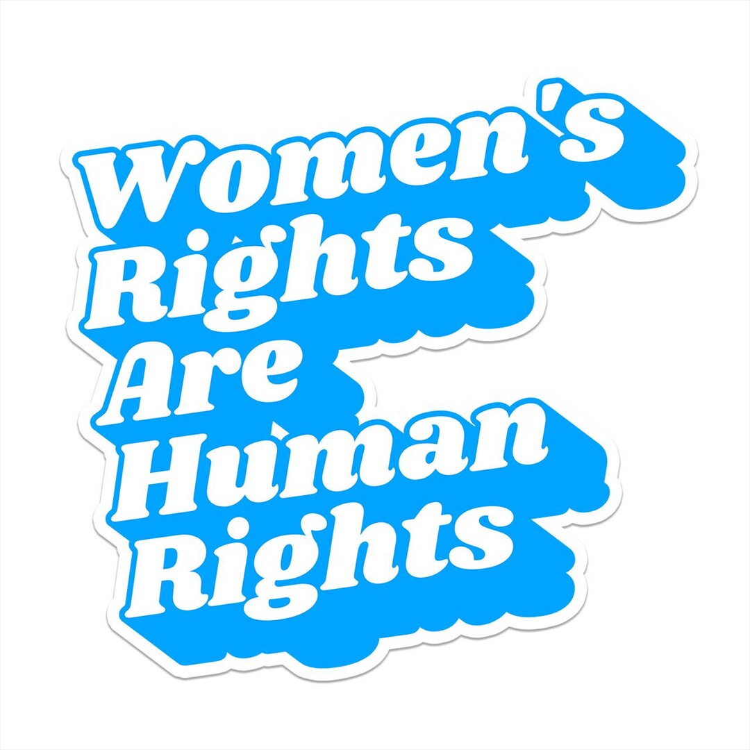 Women's Rights Are Human Rights Car Magnet, Feminist Bumper Sticker - Etsy