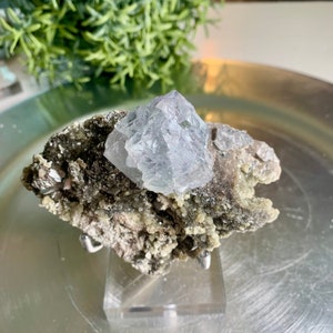 Fluorine de Yaogangxian avec matrice d&#39;arsénopyrite et / Mine Yaogangxian 02