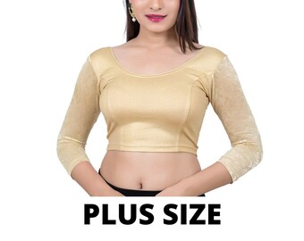 plus size readymade saree blouse
