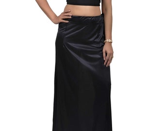 Womens Satin Lycra Stretchable Petticoat