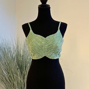 Kareena Saree Blouse - Mint Green Saree Blouse, Blouse for Saree Green
