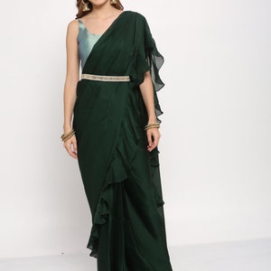 Ready to wear saree, Pre stitched saree, Party wear saree