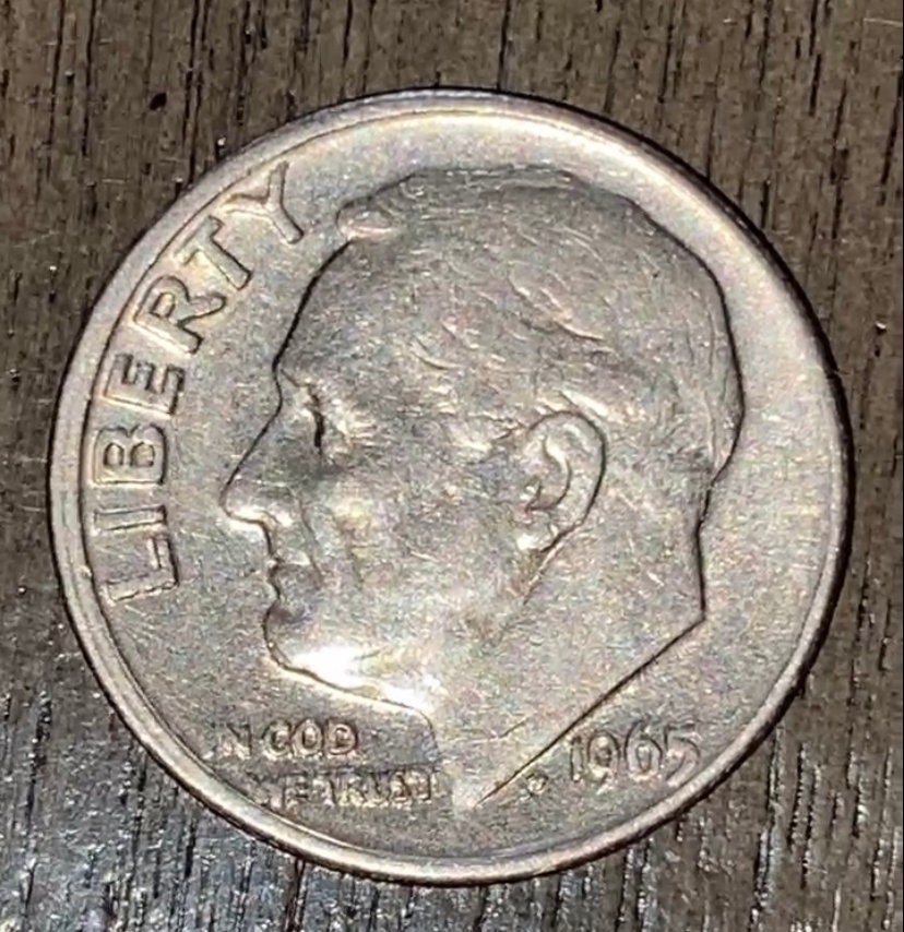 1965 Dime 25 PRICE DROP No Mint Mark Very Rare Valuable Etsy