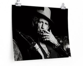 ローリング・ストーンズ：キース・リチャーズ 24 x 36 インチ ロール