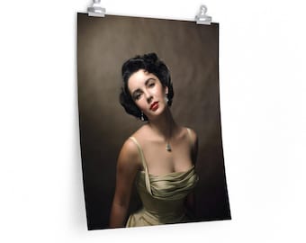 Elizabeth Taylor Poster/Print