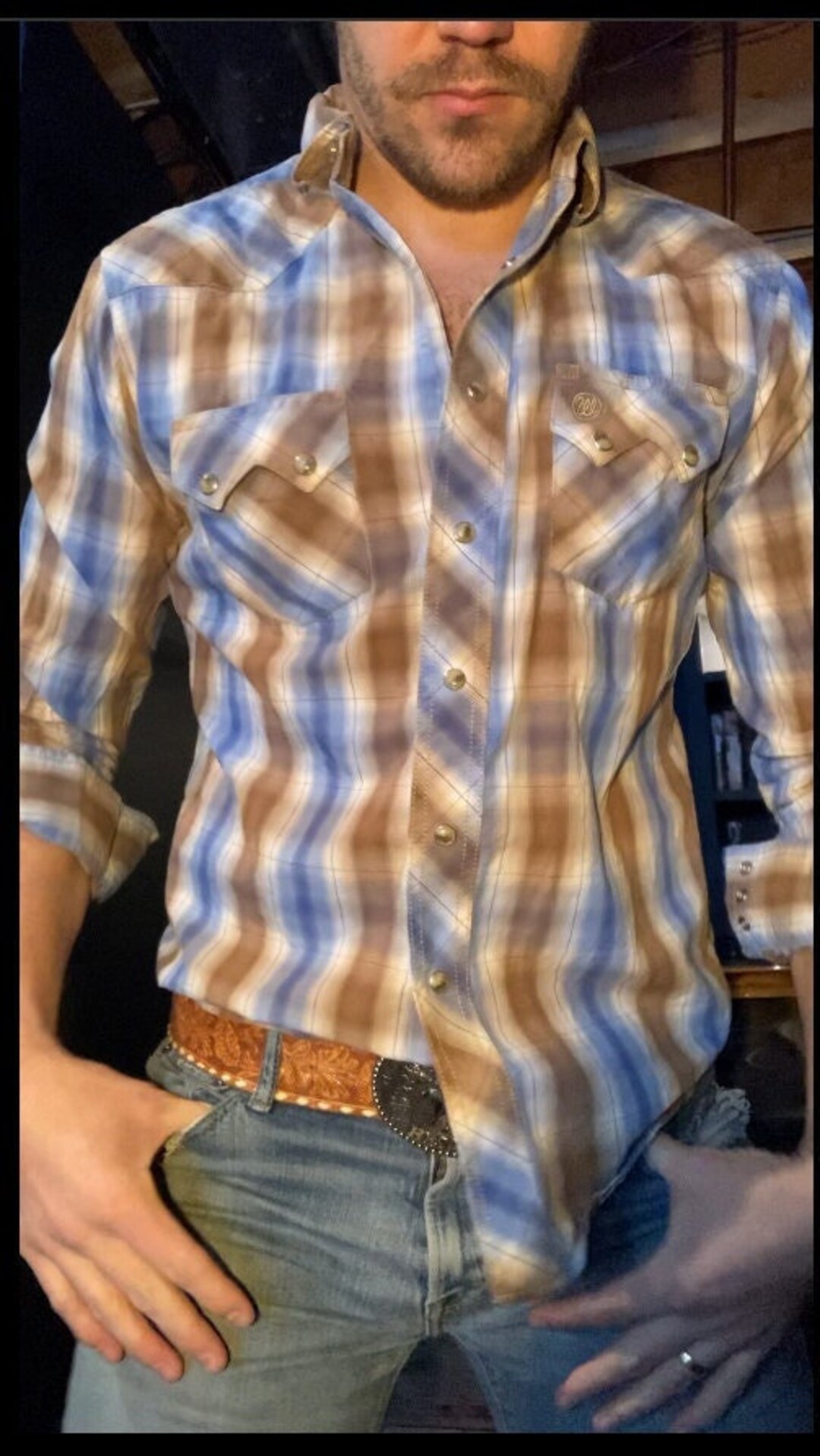 Vintage Wrangler Pearl Snap Shirt Etsy