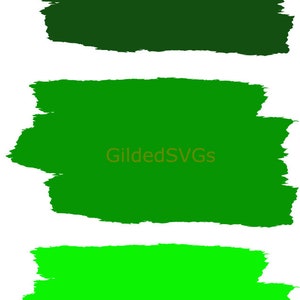 6 Brush Strokes PNG/SVG Great for Sublimation
