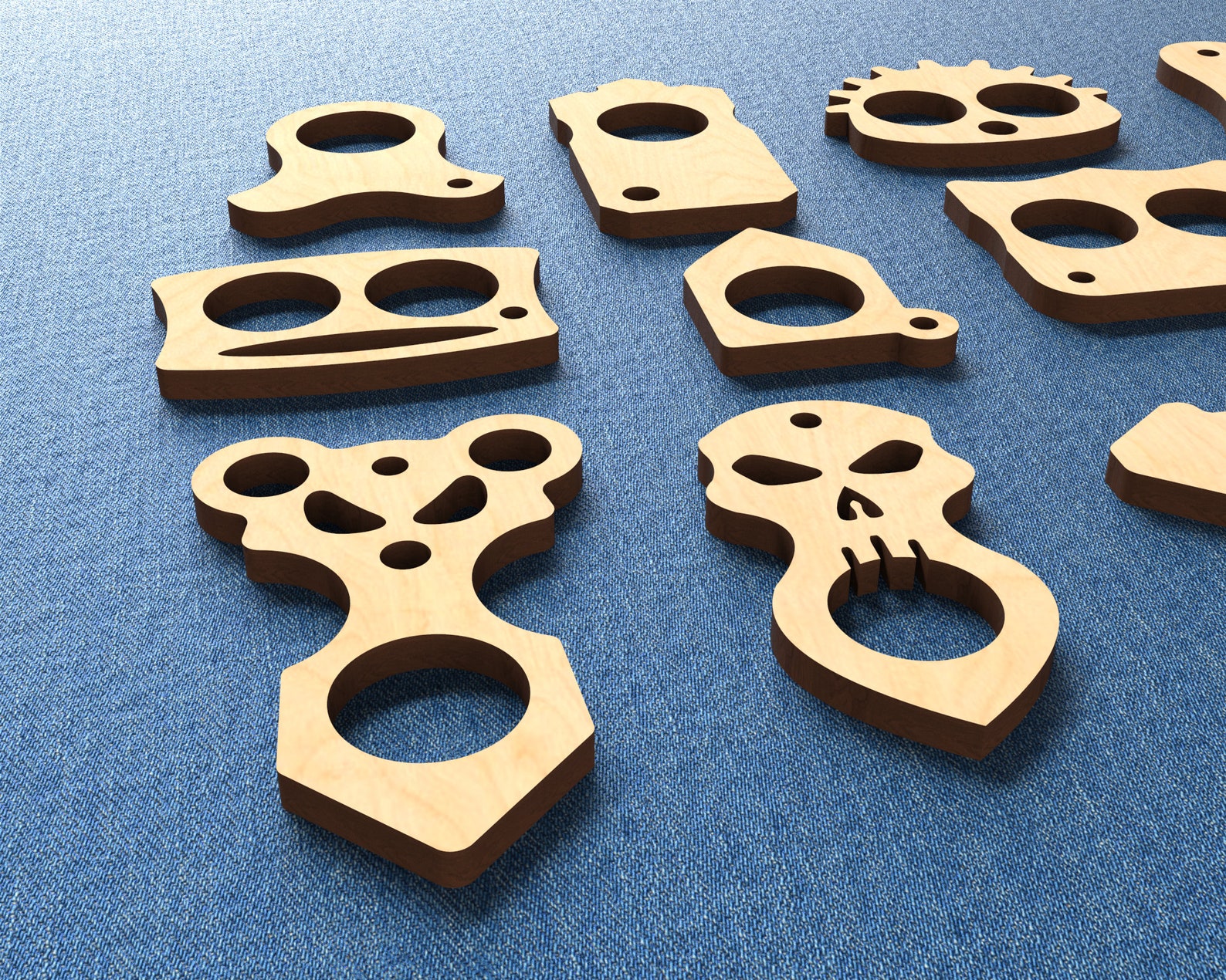 Keychain vector files for laser cutting wooden hanging set. Etsy