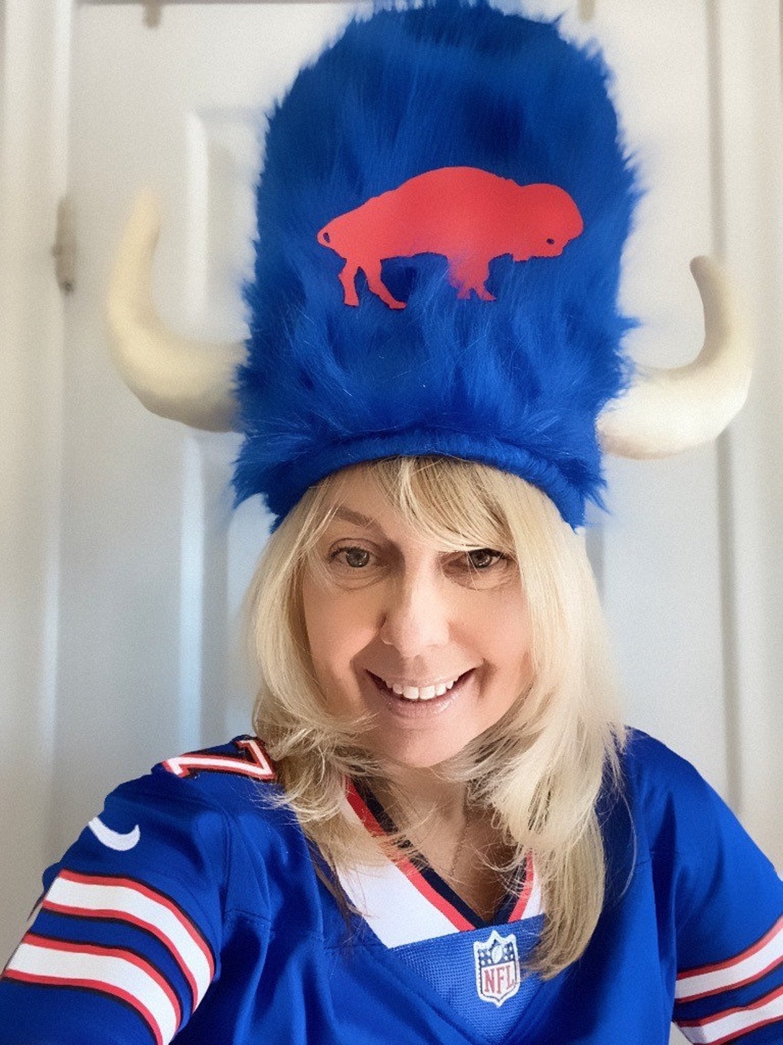 Flinstones Inspired Buffalo Bills Water Buffalo Hat Etsy Finland