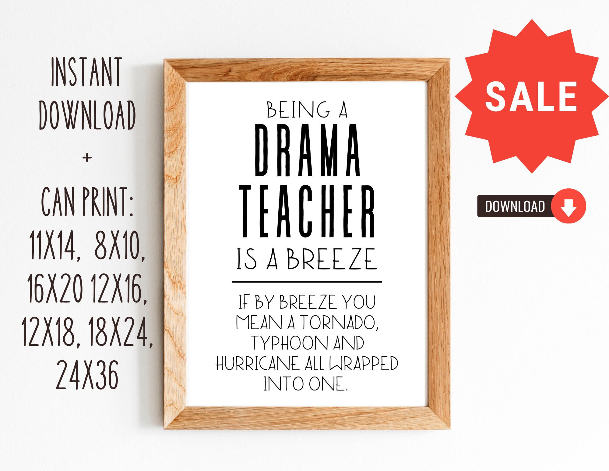 Buy Drama Teacher Gift/Gift For Drama Teacher/Staff Appreciation.