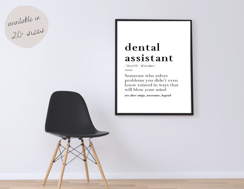Dental Assistant Gift/gift Dental Assistant/dental Assistant Etsy