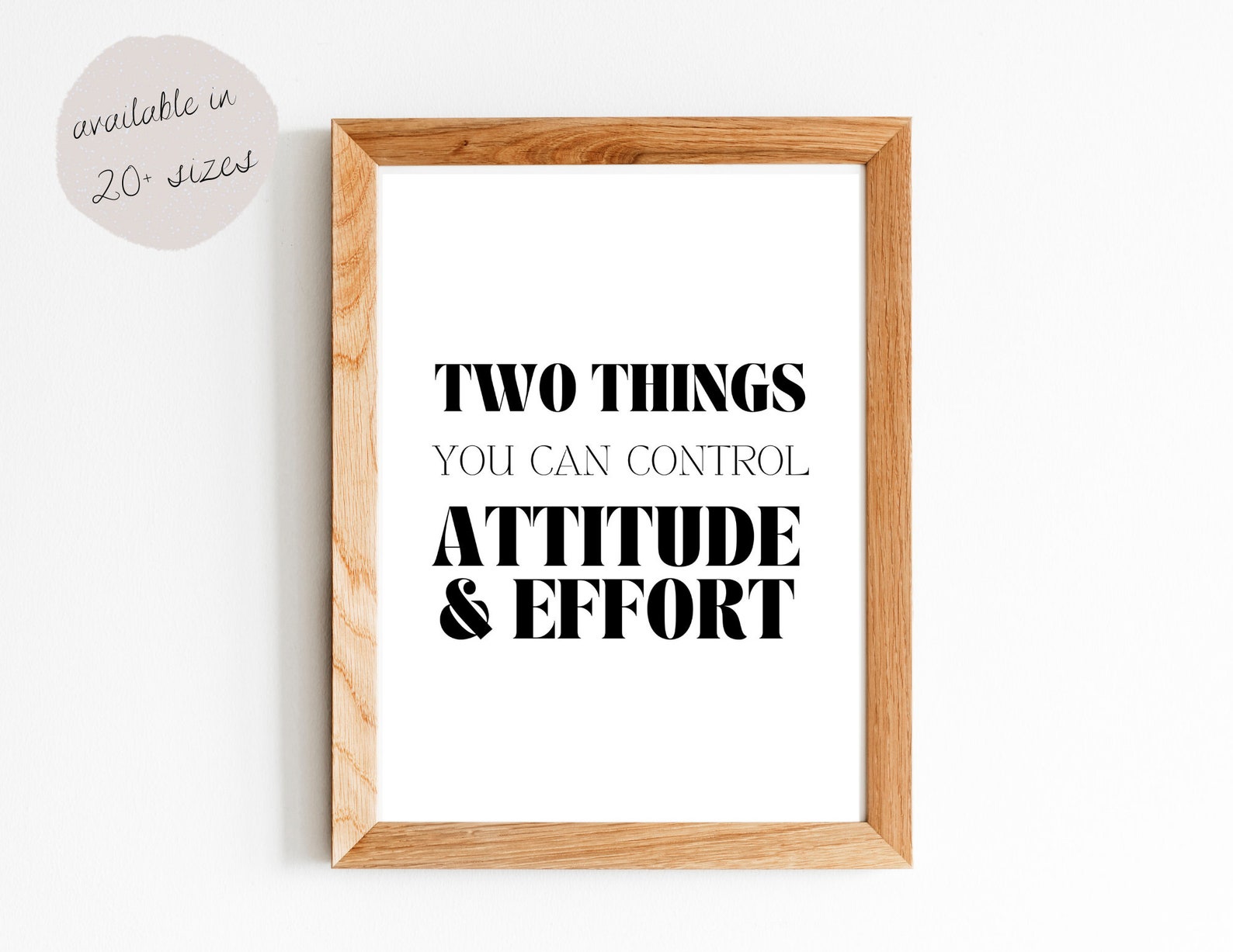 two-things-you-can-control-attitude-effort-printable-wall-etsy
