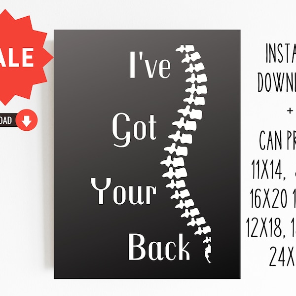 I Got Your Back Poster - Etsy