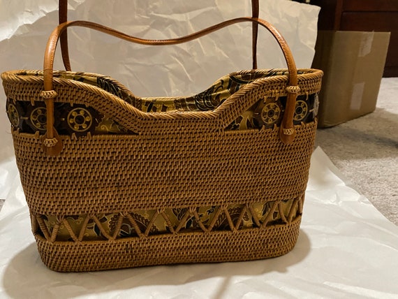 Vintage Ate Hand Woven Purse