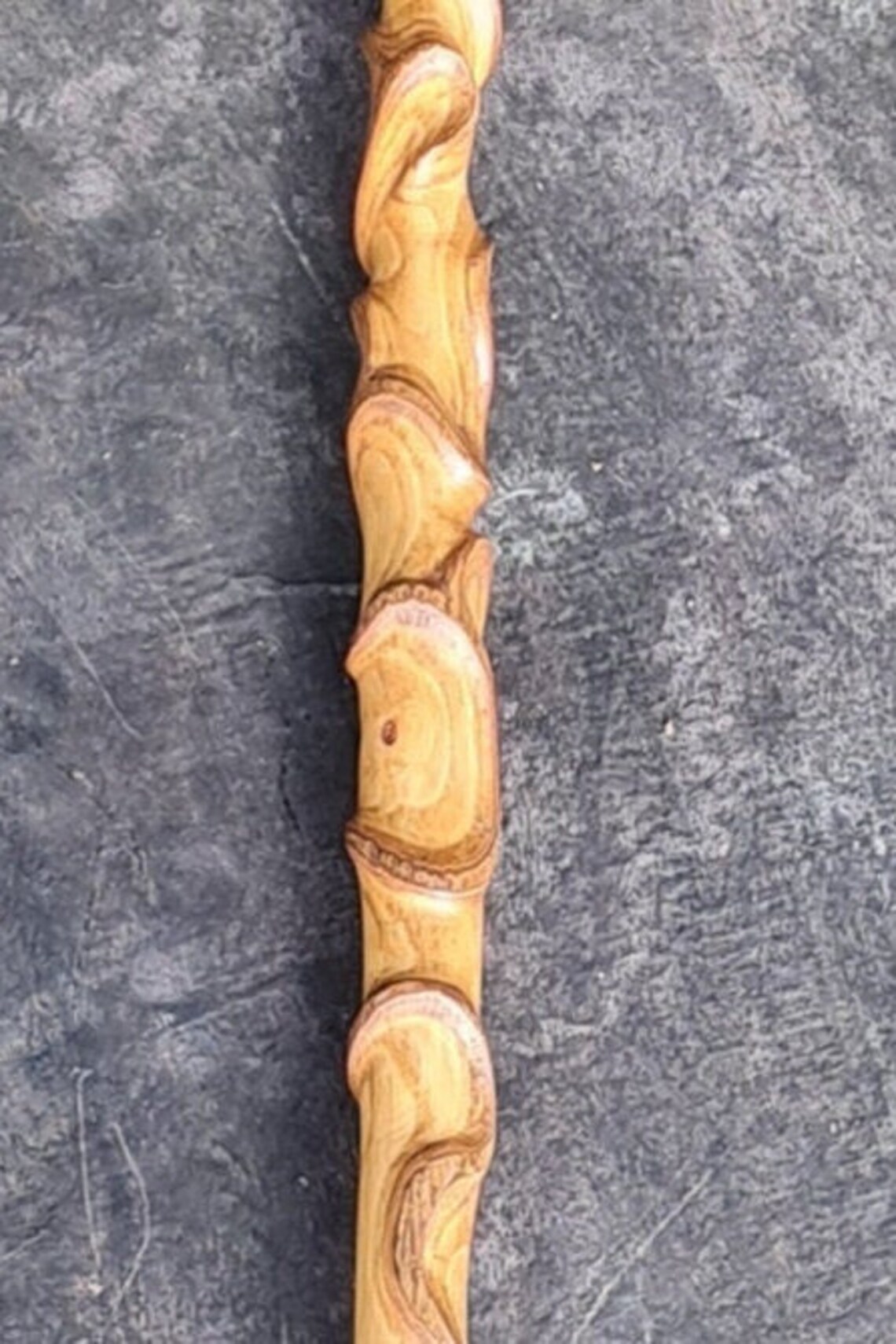 Handcarved Ash wood wand witches wand wizards wand magic Etsy