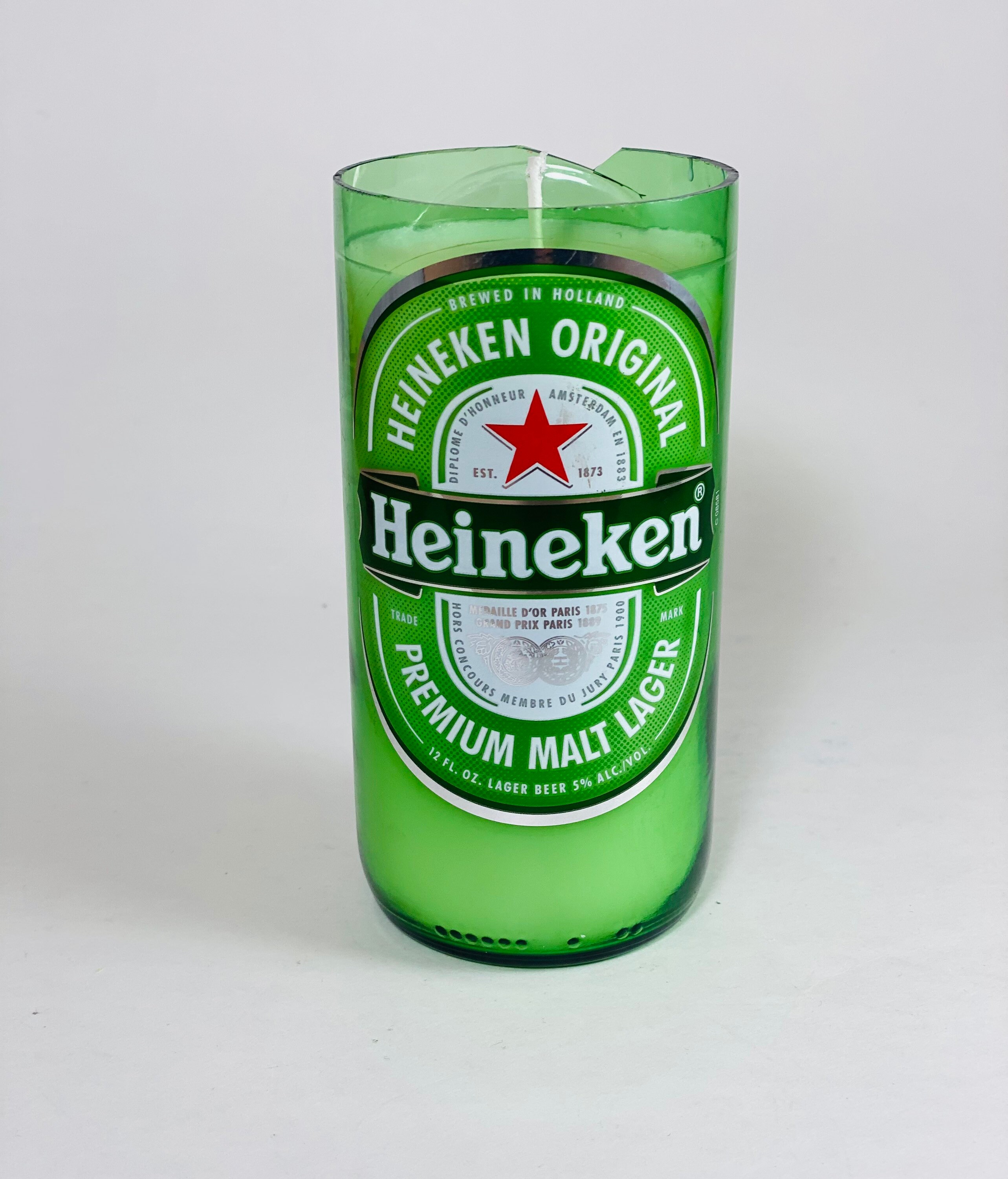 Imperfect Heineken Lime Candles Etsy