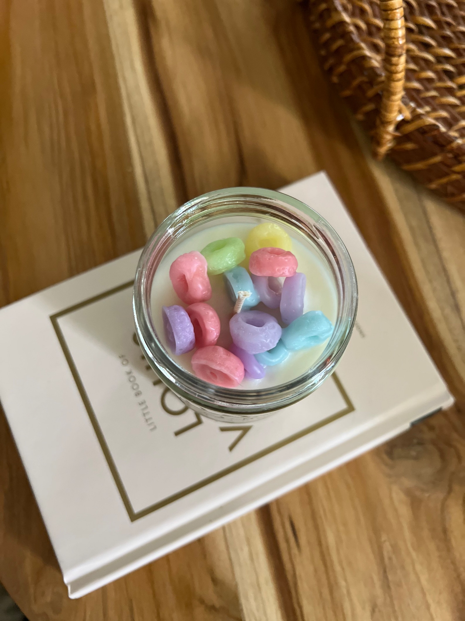 Fruity Loopy Cereal Candle Etsy