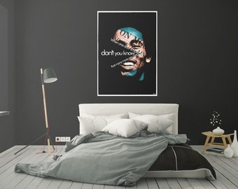 Bob Marley "Closed Door" - Poster - Art Print / Picture in 5 sizes ~ by martmilet